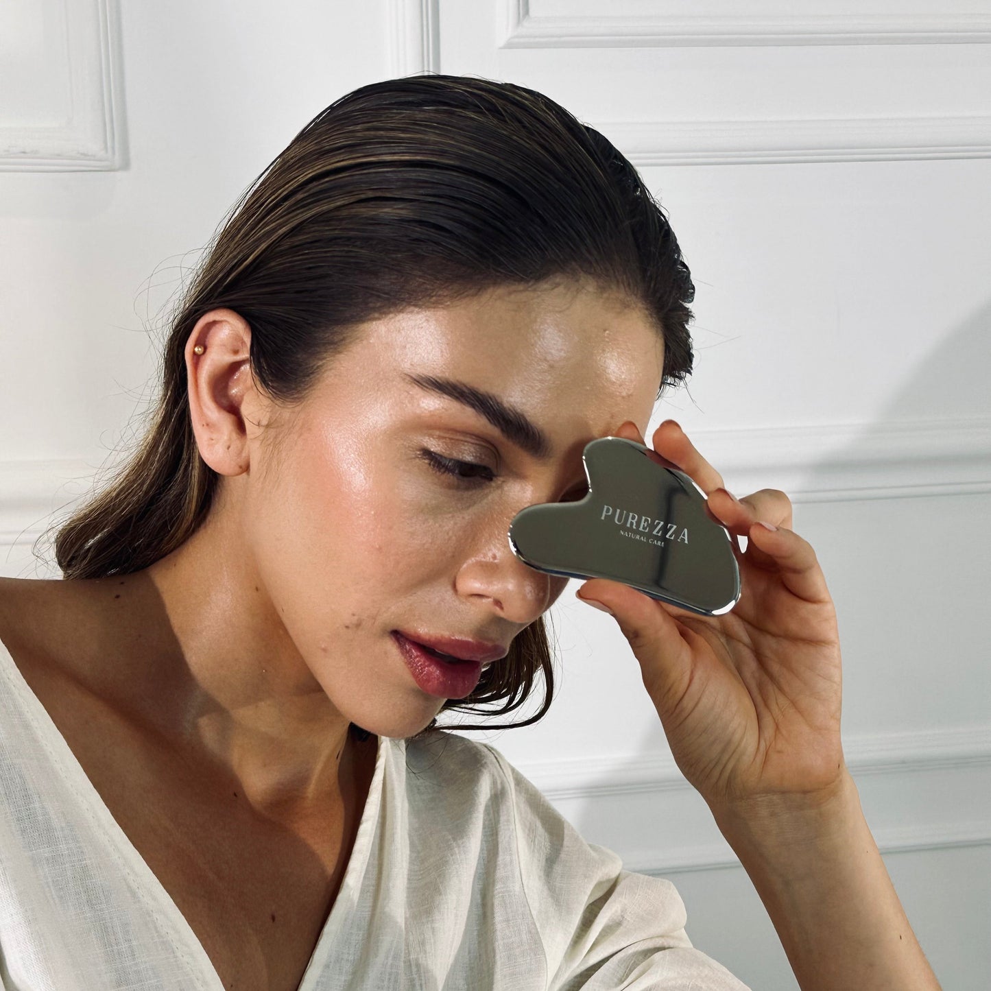 Gua Sha Acero Inoxidable