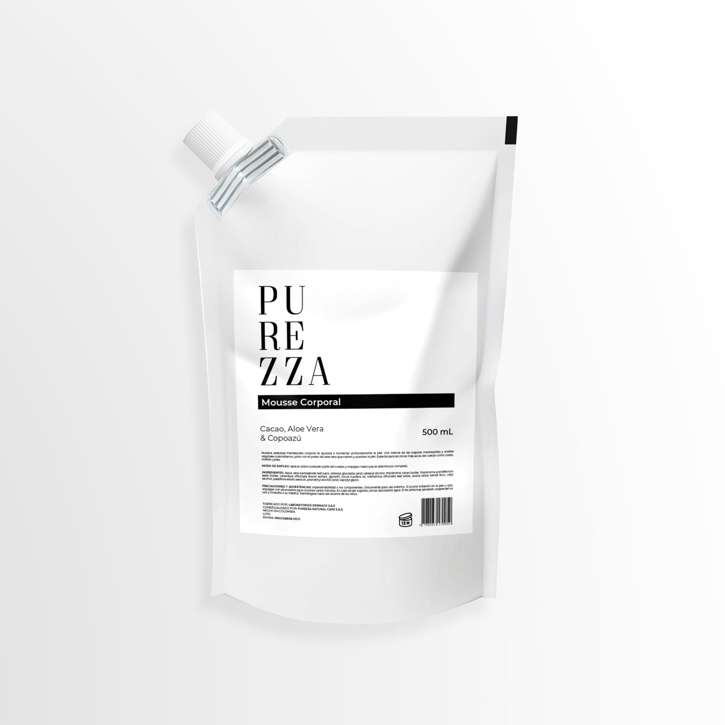 Refill Mousse Corporal Cacao y Aloe Vera