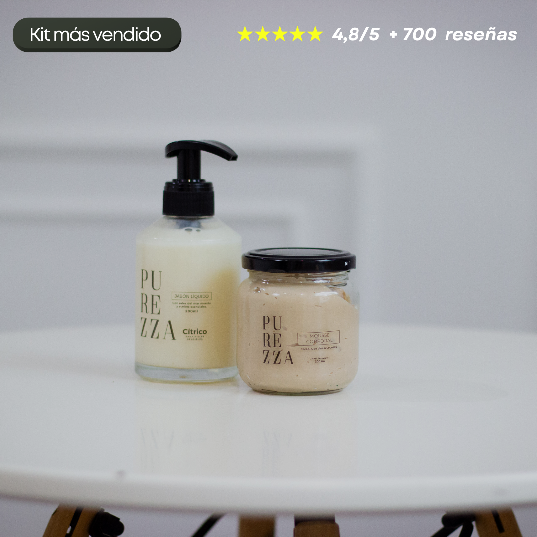 Kit para dermatitis y resequedad corporal