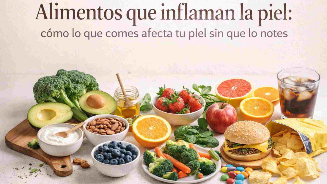 Alimentos que inflaman la piel