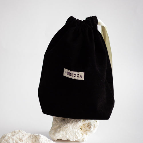 Bolsa Tela Regalos Negra