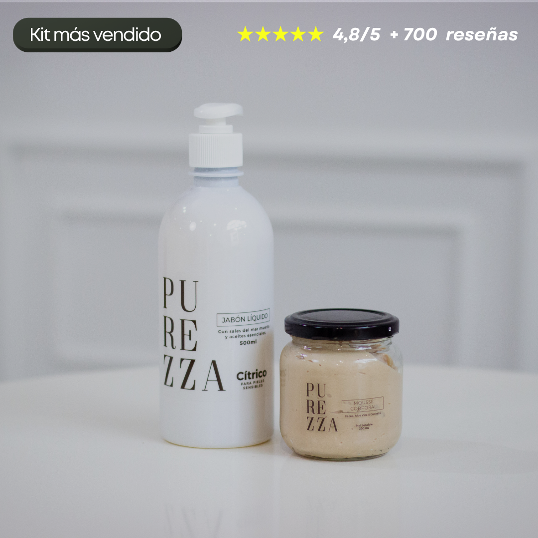 Kit para dermatitis y resequedad corporal